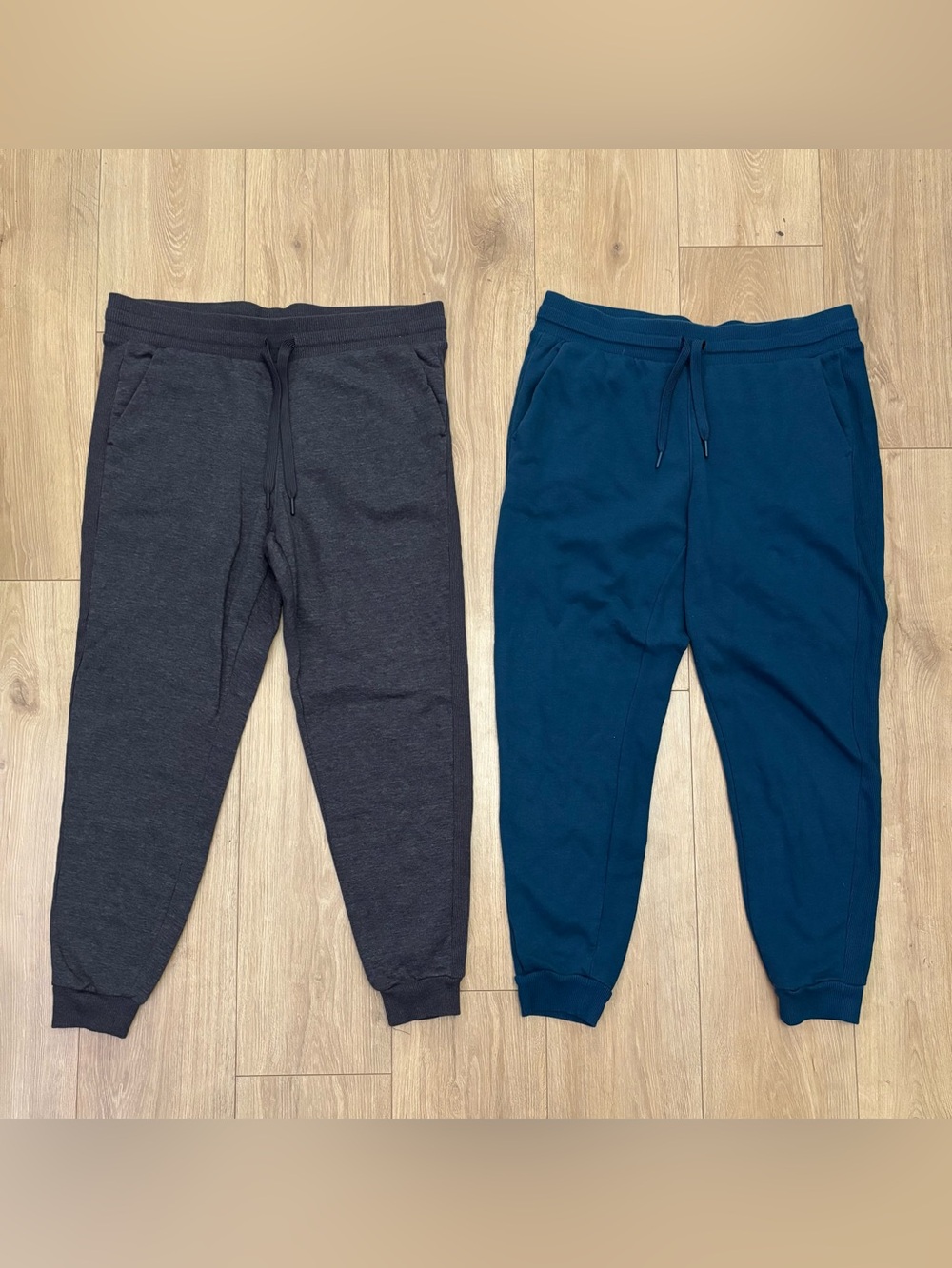 Women's Essential Jogger Pants - Charcoal and Teal